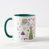 Christmas at Randalls Mug (Hunter Green) マグカップ (左)