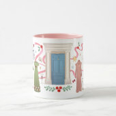 Christmas at Randalls Mug (Pink) マグカップ (中央)