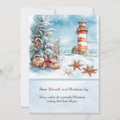 Christmas at the Beach | 招待状 (正面)