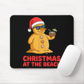 Christmas At The Beach Shirt Funny Sandman Trocal  マウスパッド (マウス)