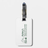 Christmas at the Cabin Group Matching Family ラゲッジタグ (裏面縦)