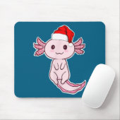 Christmas Axolotl マウスパッド (マウス)