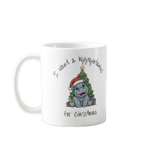 Christmas Baby Hippo Mug