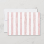 Christmas Baby Shower サンキューカード (裏面)