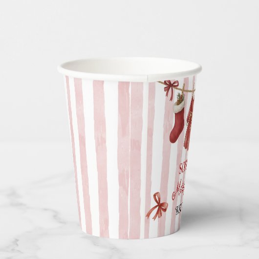 Christmas Baby Shower 紙コップ (右)