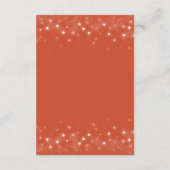 Christmas Baby Shower Books for Baby Clothesline エンクロージャーカード (裏面)