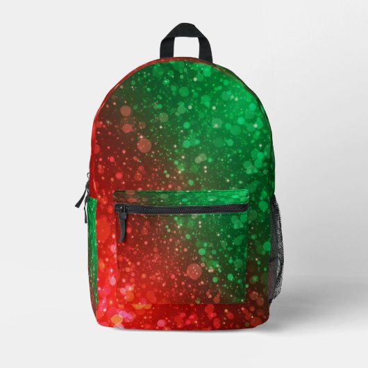 Christmas Backpack プリントバックパック (正面)