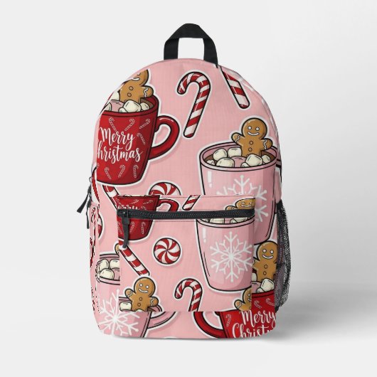 Christmas Backpack プリントバックパック (正面)