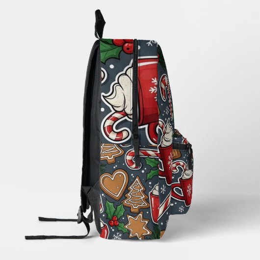 Christmas Backpack プリントバックパック (左)
