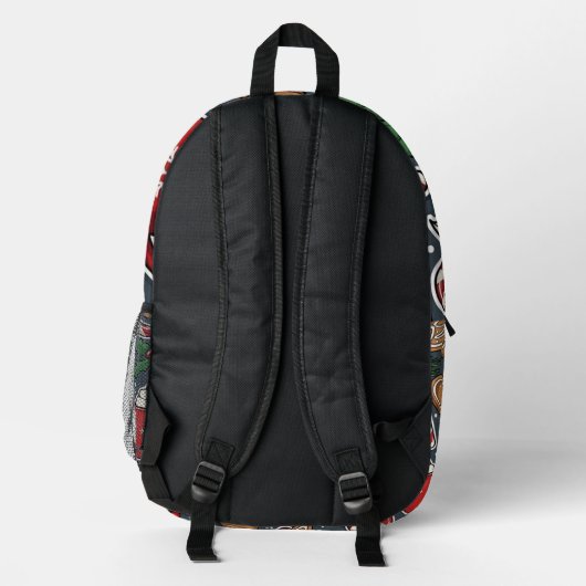 Christmas Backpack プリントバックパック (裏面)