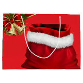Christmas bag  ラージペーパーバッグ (裏面)