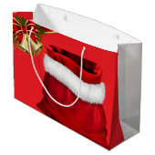 Christmas bag  ラージペーパーバッグ (裏面アングル)
