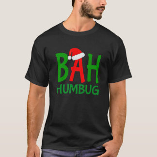 Christmas Bah Humbug Ebenezer Scrooge Design Tシャツ