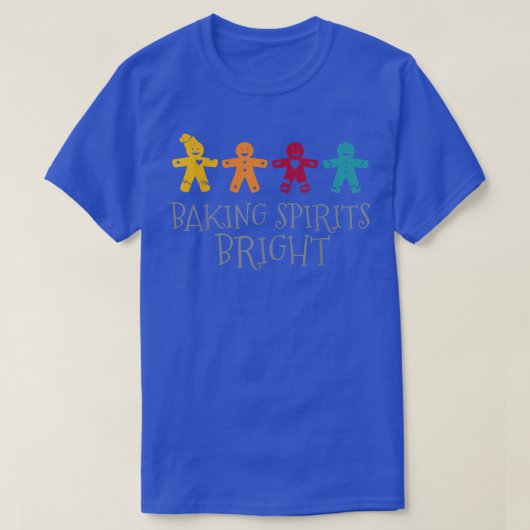 Christmas Bake Off Baking Spirits Bright Cookie Ba Tシャツ (デザイン正面)