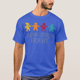 Christmas Bake Off Baking Spirits Bright Cookie Ba Tシャツ
