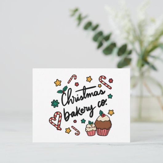 Christmas Bakery Co. ポストカード (スタンド正面)