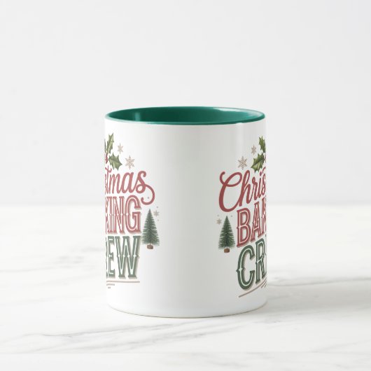 Christmas Baking Crew mug マグカップ (中央)