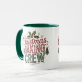 Christmas Baking Crew mug マグカップ (正面左)