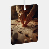 Christmas Baking Kitchen Ornament | Cozy メタルオーナメント (正面右)