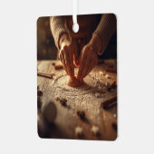 Christmas Baking Kitchen Ornament | Cozy メタルオーナメント (正面左)