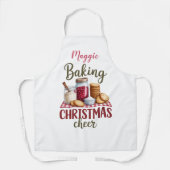 Christmas Baking Personalized  エプロン (正面)