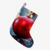 christmas ball スモールクリスマスストッキング (正面 (吊り時))