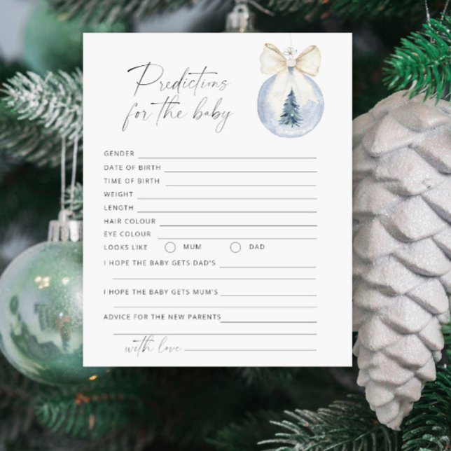 Christmas ball Baby predictions and advice (クリエイターアップロード済み)