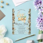 Christmas Ball,Bells Pinecones,Reindeer,Glass アクリル招待状 (インサイチュ (ウェディング))