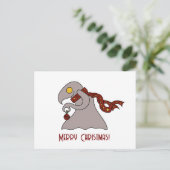 Christmas ball cute monster シーズンポストカード (スタンド正面)