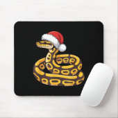 Christmas Ball Python Ugly Xmas Sweater Snake Love マウスパッド (マウス)