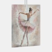 Christmas Ballerina ガラスオーナメント (正面右)