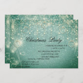 Christmas Balls、Green Christmas Companyのパーティー 招待状 (正面/裏面)