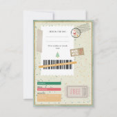 Christmas Balls Xmas Ticket Family Gift Coupon (正面)