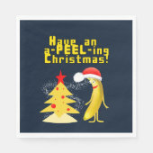 Christmas banana スタンダードランチョンナプキン (正面)