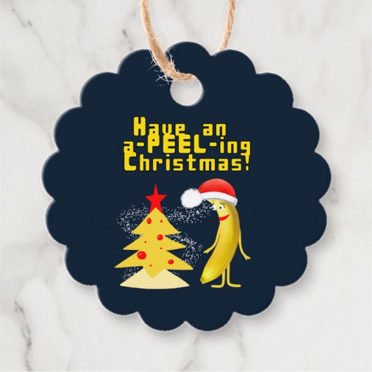 Christmas Banana フェイバータグ (正面)