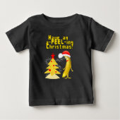 Christmas banana ベビーTシャツ (正面)