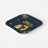 Christmas banana ペーパープレート (傾斜あり)