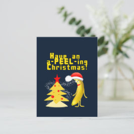 Christmas Banana ポストカード