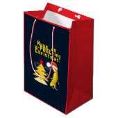 Christmas Banana ミディアムペーパーバッグ (正面アングル)