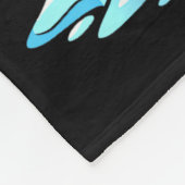 Christmas Baseball Tree Lights Xmas  フリースブランケット (角)