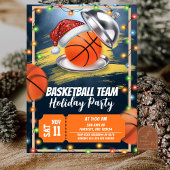 Christmas Basketball Holiday Party 招待状
