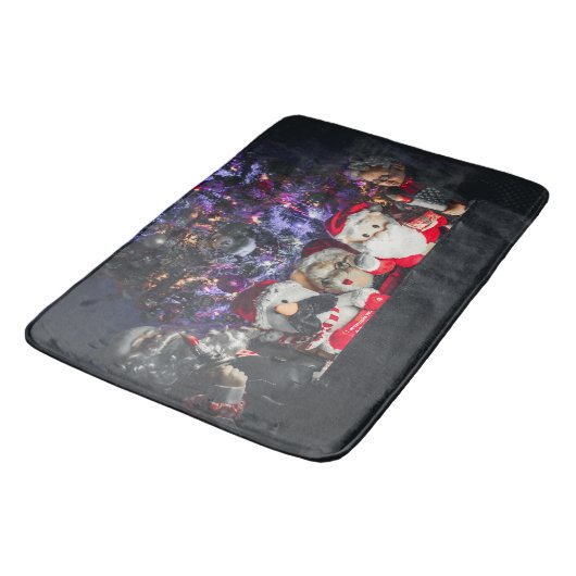 Christmas bath mat バスマット (アングル)