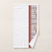 Christmas Bath Towel Sets, Deer バスタオルセット (ハンドタオル)