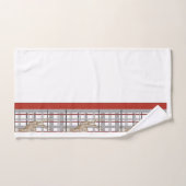 Christmas Bath Towel Sets, Deer バスタオルセット (ハンドタオル)