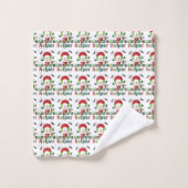 Christmas Bath Towel Sets, Santa's Helper バスタオルセット (ウォッシュタオル)