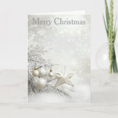 Christmas Bauble シーズンカード (正面)