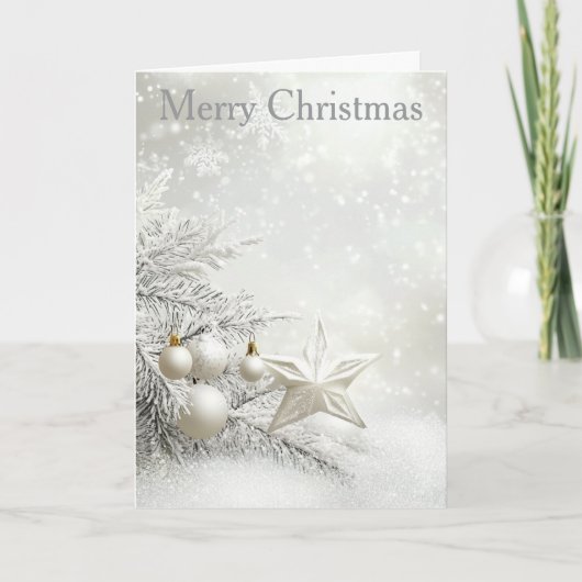 Christmas Bauble シーズンカード (正面)
