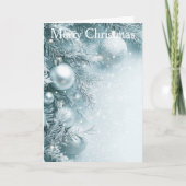 Christmas Bauble シーズンカード (正面)