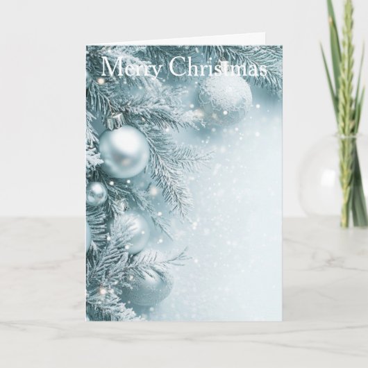 Christmas Bauble シーズンカード (正面)