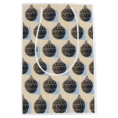 Christmas Bauble ミディアムペーパーバッグ (正面)